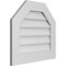 Ekena Millwork Octagonal Top Surface Mount PVC Gable Vent w/ 3-1/2"W x 1"P Standard Frame, 24"W x 22"H GVPOT24X2201SN - alternate 3
